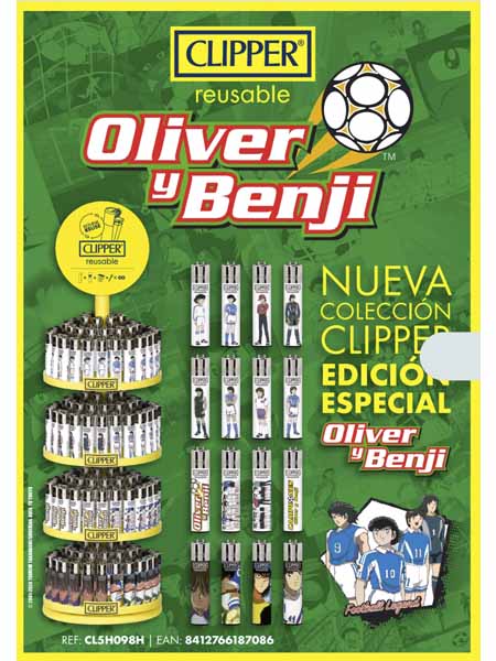 Expositor Clipper Oliver y Benji
