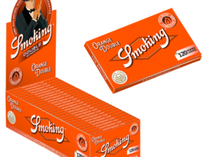 Librito Smoking Naranja doble ventana